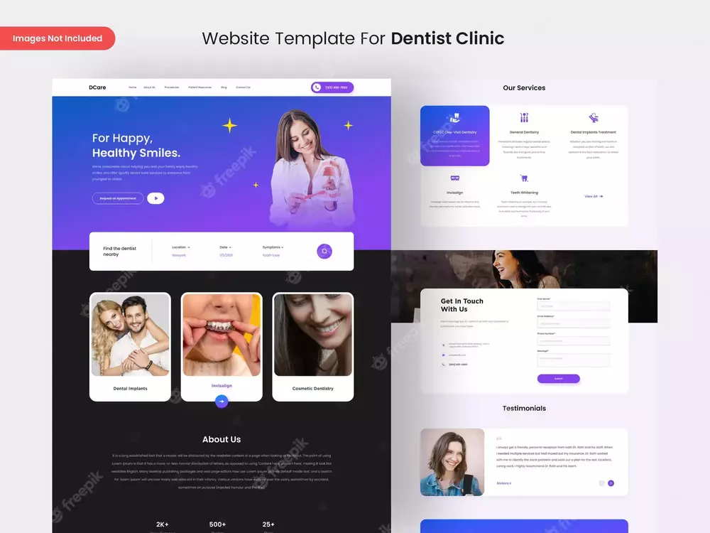 Dentist Clinic Website Design Agency Dentist Clinic Website Design Agency